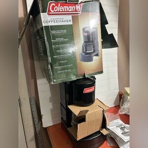 Coleman Camping Coffee Maker 5008 Complete in Box used once